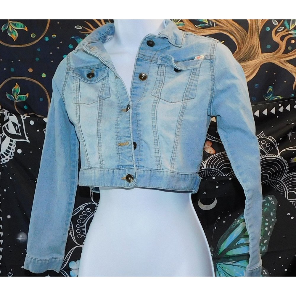 Lucky Brand Cropped Denim Jacket - Picture 3 of 3